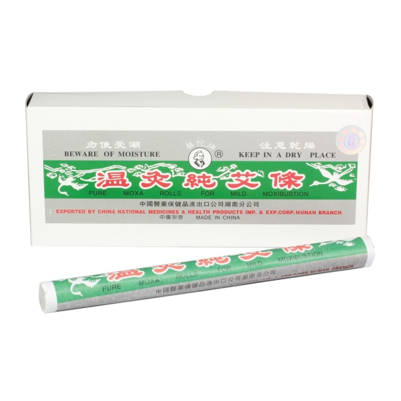 Sigari di pura moxa (Hunan) - Fitochina Italia, prodotti della Medicina Tradizionale Cinese