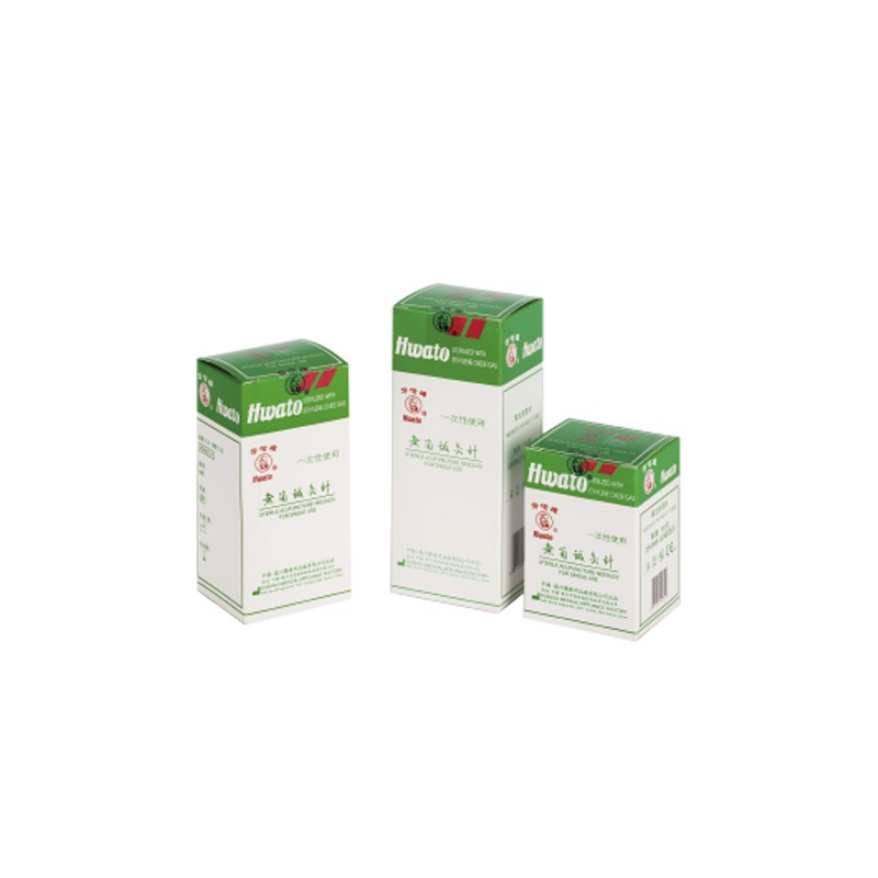 Hwato® acupuncture needles in silver and stainless steel body