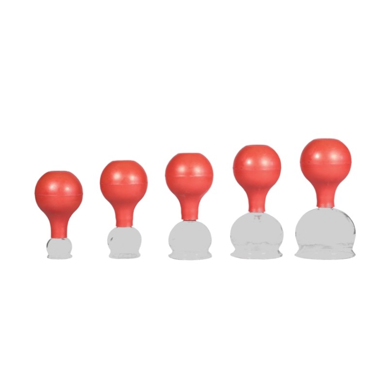 Glass Cups with Pump ø6cm