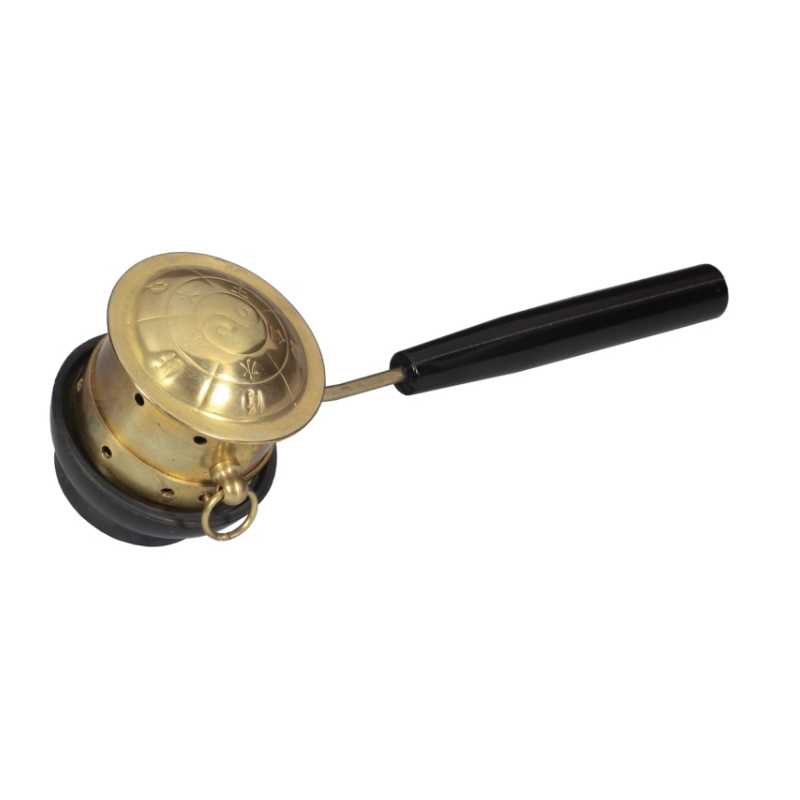 Moxatore a cestello in ottone - Fitochina Italia, prodotti della Medicina Tradizionale Cinese