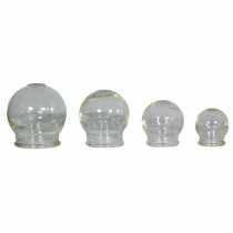 Coppetta in vetro per coppettazione ø3,5cm - Fitochina Italia, prodotti della Medicina Tradizionale Cinese